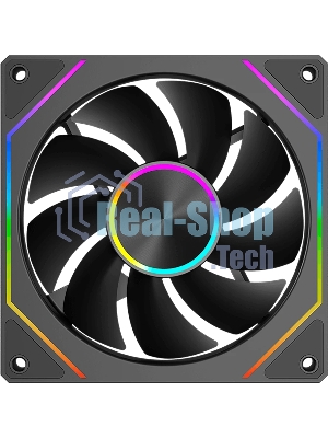 Вентилятор для корпуса PcCooler FG120R Reverse ARGB 120х120x25 черный 4-pin 28.4дБ (FG120R ARGB BK) Ret