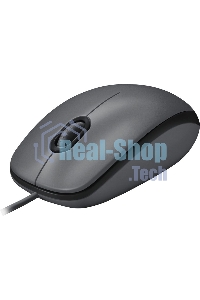 Мышь проводная Logitech M90 черный/серый, 1000 dpi, USB, кнопки - 3