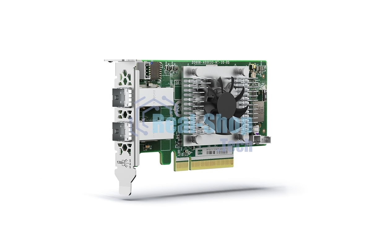 Карта расширения QNAP QXP-820S-B3408 12 Gb/s SAS expansion card, 2 SFF-8644 ports, PCIe Gen3 x8