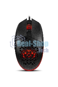 Мышь проводная SVEN RX-G735 черный, 4000 dpi, USB, кнопки - 6