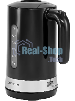 Чайник электрический Polaris PWK 1803C Water Way Pro, пластик Черный