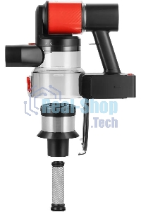 Пылесос вертикальный Kitfort КТ-5389 черный/красный, питание от аккумулятора, 225 Вт, уборка сухая, пылесборник 1 л