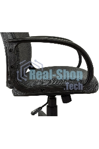 Кресло руководителя Бюрократ CH-808AXSN/Grey темно-серый 10-128 ткань, крестовина пластиковая