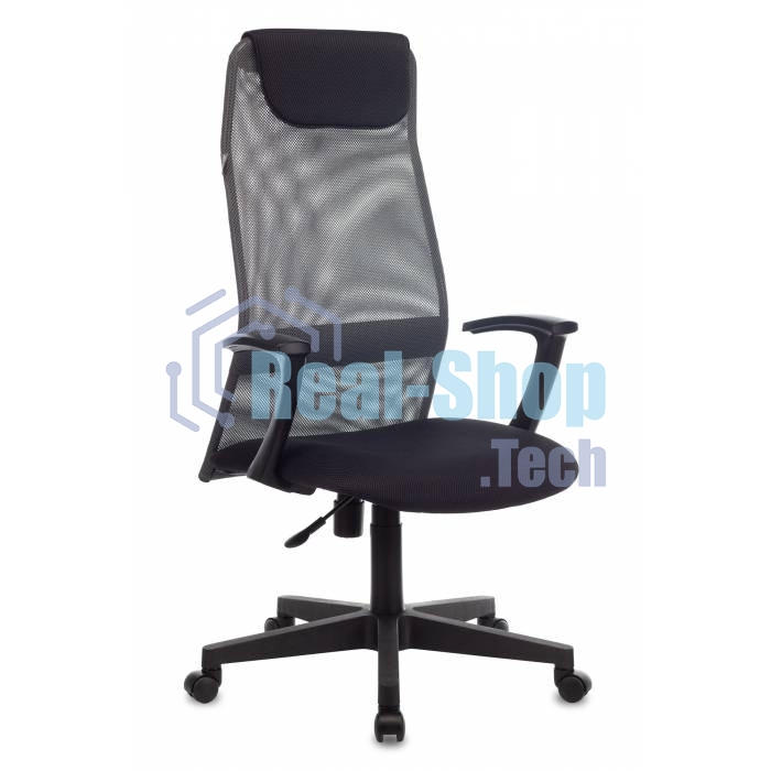 Кресло Бюрократ KB-8/DG/TW-12 TW-04 TW-12 серый, сетка