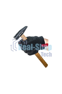 Молоток ВИХРЬ 200гр. Квадратный боек, деревянная ручка