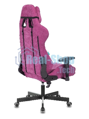 Кресло Бюрократ VIKING KNIGHT LT15 FABRIC малиновый, ткань, 120 кг, механизм качания
