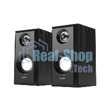 Акустическая система CBR CMS 710, 2.0, питание USB, 2х3 Вт (6 Вт RMS), материал корпуса MDF, 3.5 мм линейный стереовход, черный