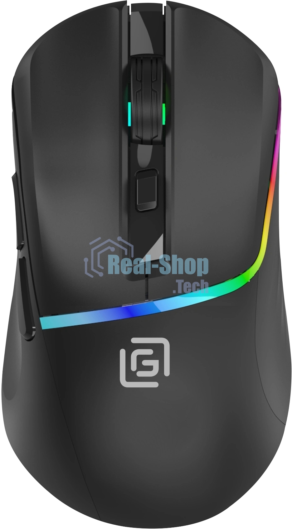 Мышь беспроводная Oklick 775GW черный, 5000 dpi, радиоканал, Bluetooth, USB, кнопки - 6