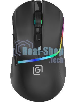 Мышь беспроводная Oklick 775GW черный, 5000 dpi, радиоканал, Bluetooth, USB, кнопки - 6