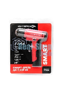 Дрель-шуруповерт аккумуляторная ДА-7,2ЭР 20 874.3.0.00 ИНТЕРСКОЛ