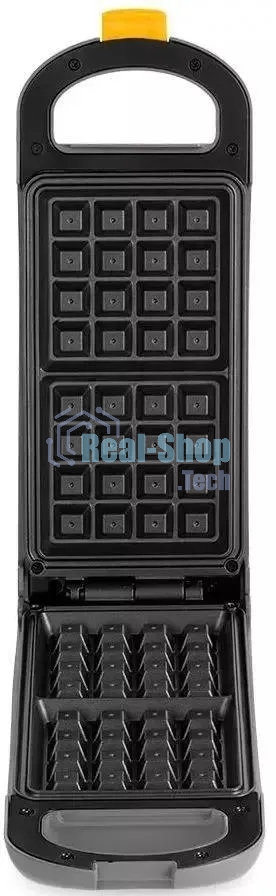 Вафельница Kitfort КТ-1691 700Вт серый/серый