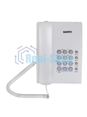 Телефон проводной SANYO RA-S204W белый