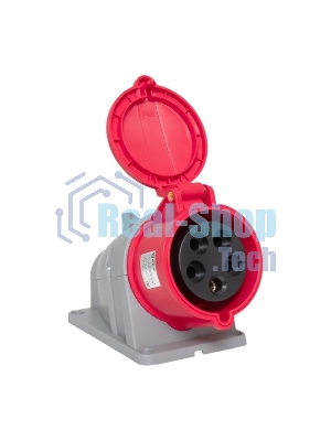 Розетка стационарная наружная EKF 125 ps-125-32-380-PRO PROxima 3Р+РЕ+N 32А 380В IP44
