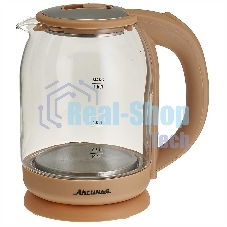 Чайник электрический АКСИНЬЯ КС-1018 бежевый