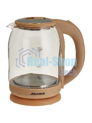 Чайник электрический АКСИНЬЯ КС-1018 бежевый