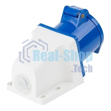 Розетка Rexant 123 стационарная 2Р+РЕ 32А 220В IP44