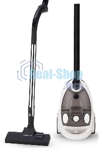 Пылесос Coolfort CF-3040 белый, 250/1800 Вт, уборка сухая, пылесборник контейнер, 2 л