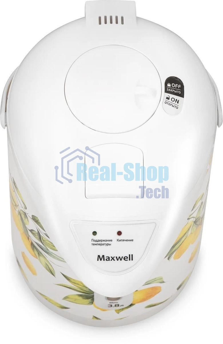 Термопот Maxwell MW-1756, белый/рисунок