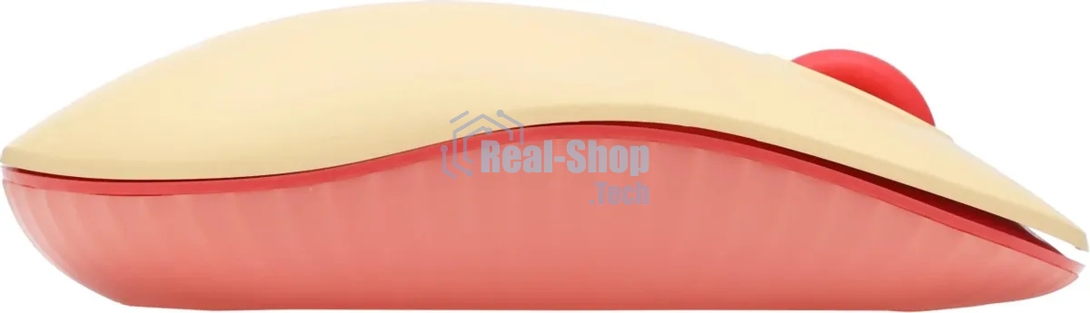Мышь беспроводная Acer OMR205 бежевый/розовый, 1200 dpi, радиоканал, USB, кнопки - 3