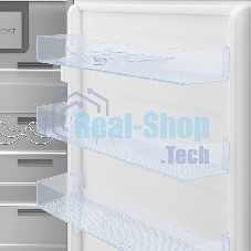 Встраиваемый холодильник Beko BCNA275E3S (7523020054) белый двухкамерный 185/69 л морозилка снизу, No Frost