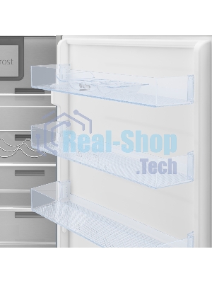 Встраиваемый холодильник Beko BCNA275E3S (7523020054) белый двухкамерный 185/69 л морозилка снизу, No Frost