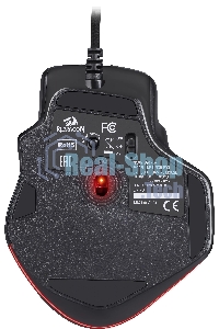 Мышь проводная REDRAGON Aatrox черный, 12400 dpi, USB, кнопки - 15