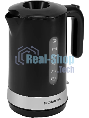 Чайник электрический Polaris PWK 1803C Water Way Pro, пластик Черный