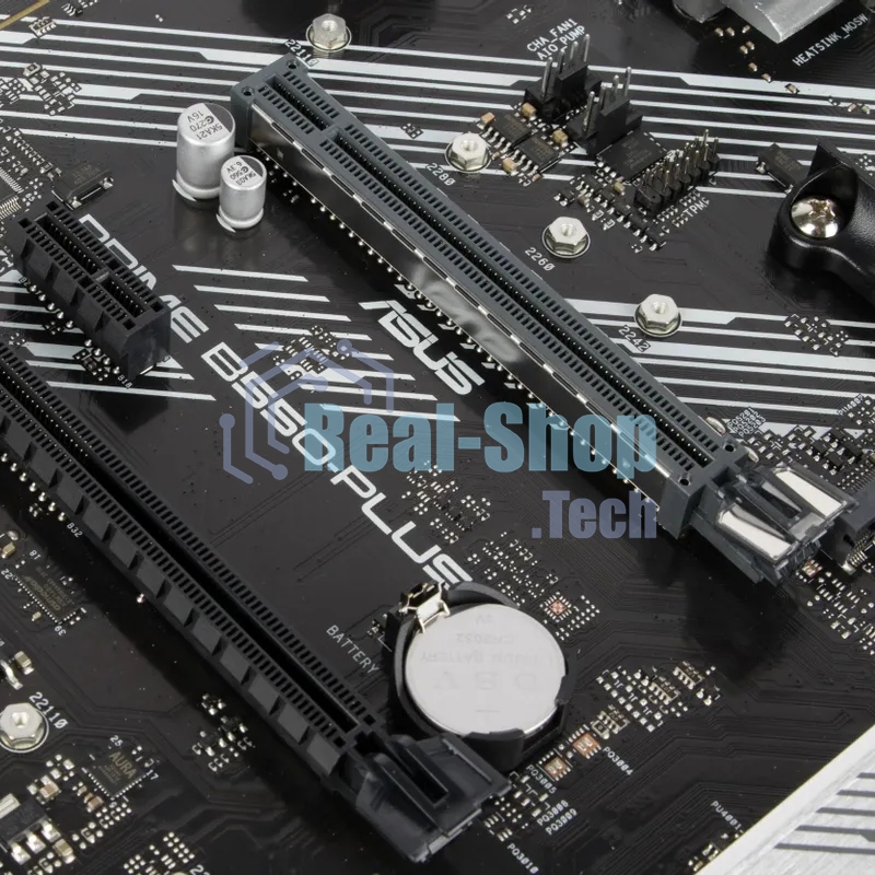 Материнская плата ASUS PRIME B550-PLUS, AM4, AMD B550, 4xDDR4, 6xSATA, 2xM.2, 1xPCIe 3.0 x16, 1xPCIe 4.0 x16, 3xPCIe x1, 1xDP, 1xHDMI, 1x 1Gb LAN, 1xUSB 3.2 Gen 2, 4xUSB 3.2 Gen 1, 2xUSB 2.0, 5x3.5 мм, 7.1, ATX