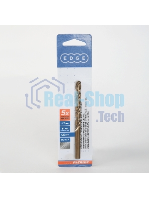 Сверло EDGE by PATRIOT по металлу 9,0 мм, 1шт в блистере