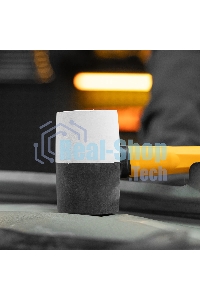 Киянка резиновая Denzel 225 г, черно-белая, фибергласовая рукоятка c TPR покрытием