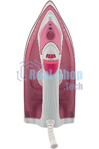 Утюг Scarlett SC-SI30K56 розовый, 2400; Световой индикатор работы: Да; Регулируемый пар до г/мин: 35; Паровой удар до г/мин: 140; Резервуар для воды, мл: 280; Функция разбрызгивания воды: Да; Терморегулятор: Да; Вертикальное отпаривание: Да; Регулировка с