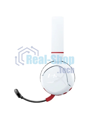 Гарнитура HyperX Cloud Mini белый, беспроводная + проводная, Bluetooth, до 25 ч, совместимость с PS5, Xbox