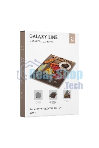 Весы кухонные Galaxy Line GL 2821, стекло, платформа из высокопрочного стекла, максимальный вес 8 кг
