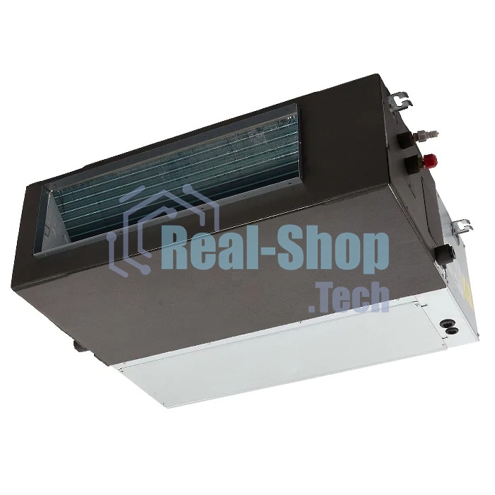 Внутренний блок сплит-системы канального типа Ballu BLC_D/in-60HN1_21Y 60000 BTU, 160 м², 45 дБ, охлаждение, обогрев, осушение, серый