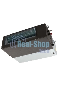 Внутренний блок сплит-системы канального типа Ballu BLC_D/in-60HN1_21Y 60000 BTU, 160 м², 45 дБ, охлаждение, обогрев, осушение, серый