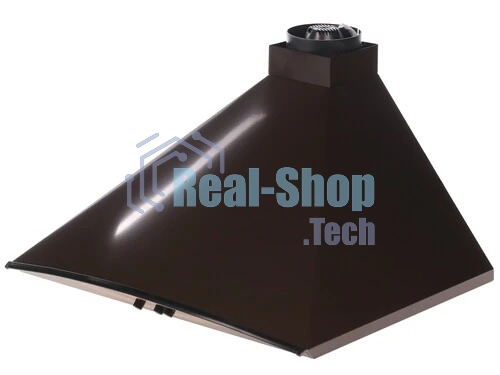 Вытяжка каминная Gefest ВВ 1 К17 коричневый/золотистый, 60 см, 180 куб. м/ч, 64 дБ