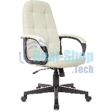 Кресло Бюрократ CH 002 OR-10 слоновая кость, экокожа