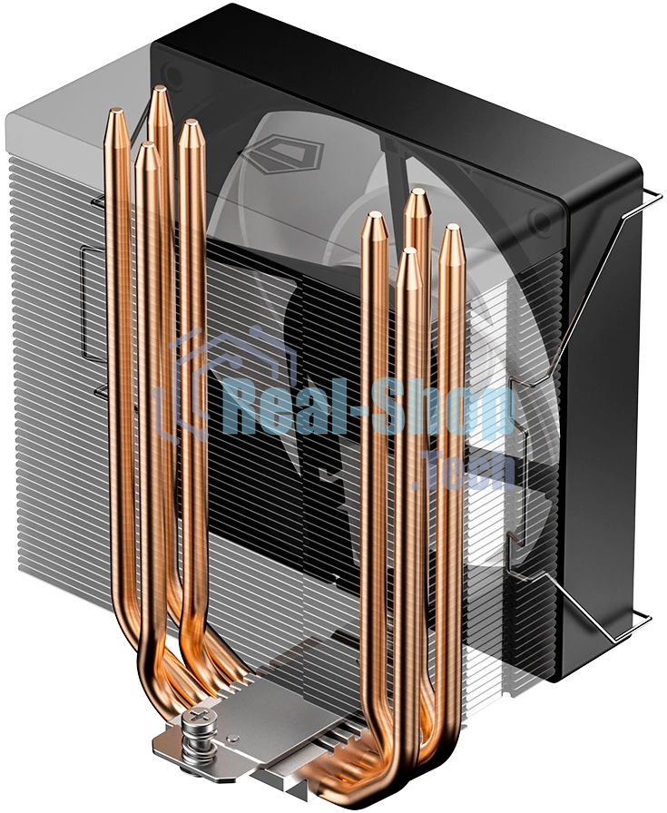 Кулер для процессора ID-COOLING SE-214-XT V2 ARGB LGA1851/1700/1200/115X/AM5/AM4 (16шт/кор, TDP 200W, PWM, 4 тепл.трубки прямого контакта, FAN 120мм, Addressable RGB LED) RET