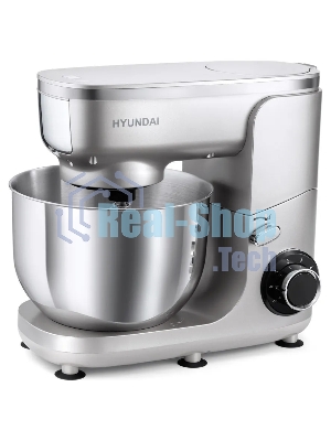 Кухонная машина Hyundai HYM-S7651 планетар.вращ. 1400Вт серебристый