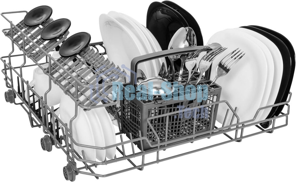 Встраиваемая посудомоечная машина Maunfeld MLP-06DW, белый, 44.8 см, 6 компл., 49 дБ, класс A+