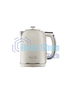 Чайник электрический Galaxy Line GL 0359 1.7л. 2200Вт белый корпус: нерж.сталь/пластик