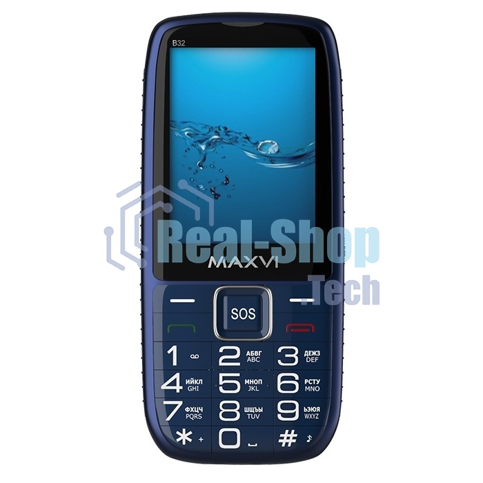 Мобильный телефон Maxvi B32 blue