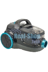 Пылесос DELTA LUX DL-0836 черный с бирюзовым