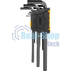 Набор шестигранных ключей Deli DL231209H Материал: CR-V. Спецификация: 1,5,2,2,5,3,4,5,6,8,10мм.