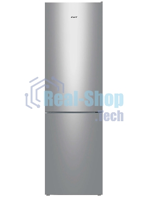 Холодильник Atlant ХМ-4626-181 серебристый двухкамерный 251/119л морозилка снизу