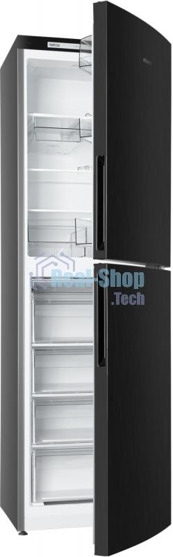 Холодильник Atlant ХМ-4623-151 черный металлик двухкамерный 182/159л морозилка снизу