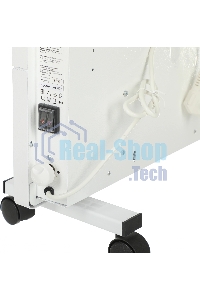 Конвектор Domfy DCW-CH1015 белый, 1500 Вт, 20 м2, термостат