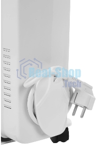 Масляный обогреватель Centek CT-6206 (9 секций), белый, 1000/1500/2000 Вт, 20 м2, 3 режима, термостат