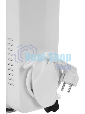 Масляный обогреватель Centek CT-6206 (9 секций), белый, 1000/1500/2000 Вт, 20 м2, 3 режима, термостат