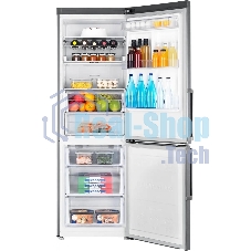 Холодильник Samsung RB33J3515S9/EF серебристый двухкамерный 231/90л морозилка снизу, No Frost